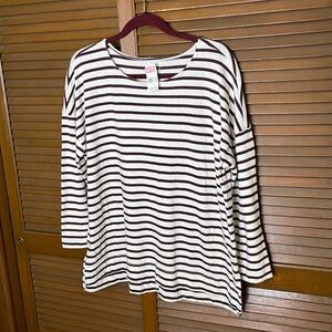 New Simple Stripped Sweater